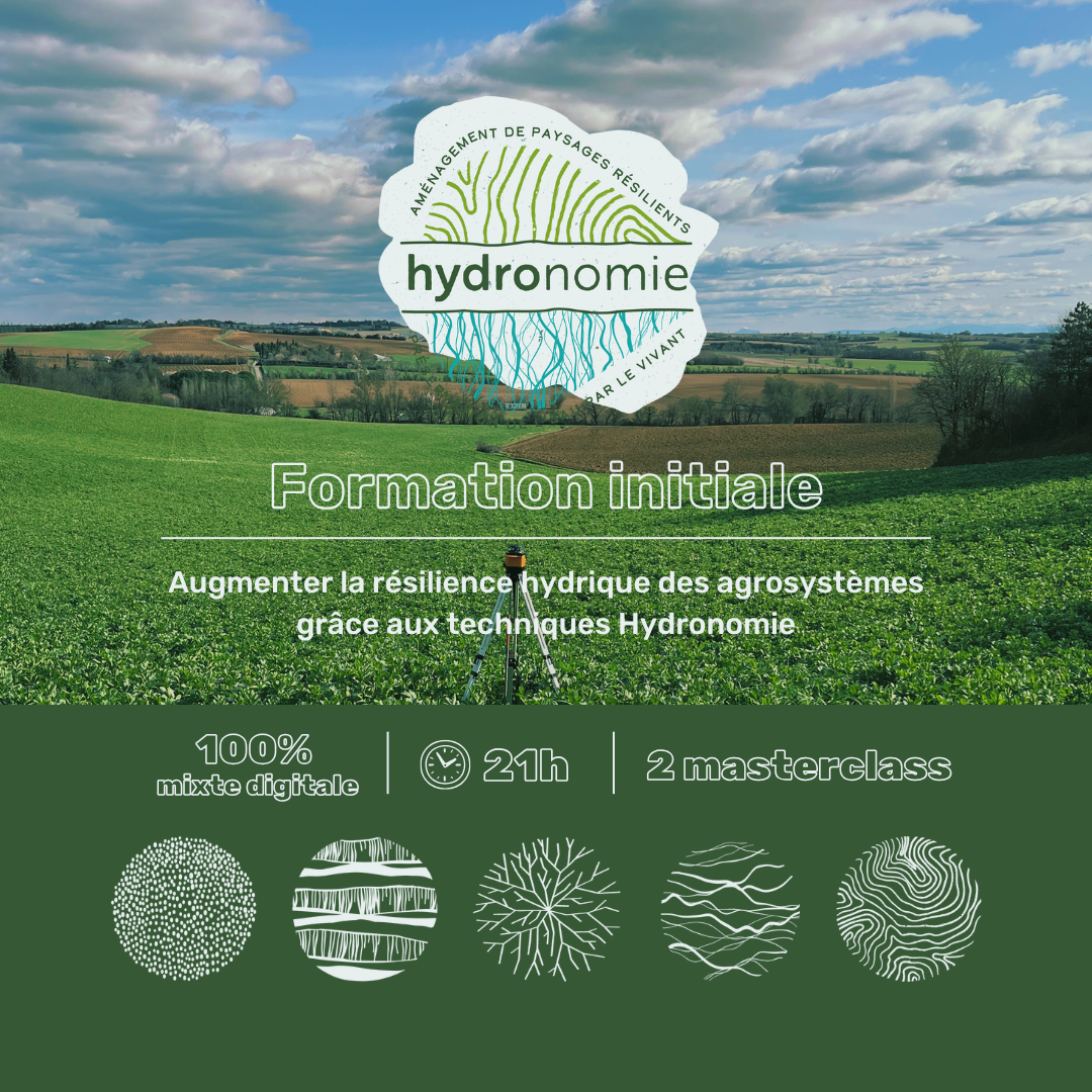 Hydronomie – Augmenter la résilience climatique des agrosystèmes