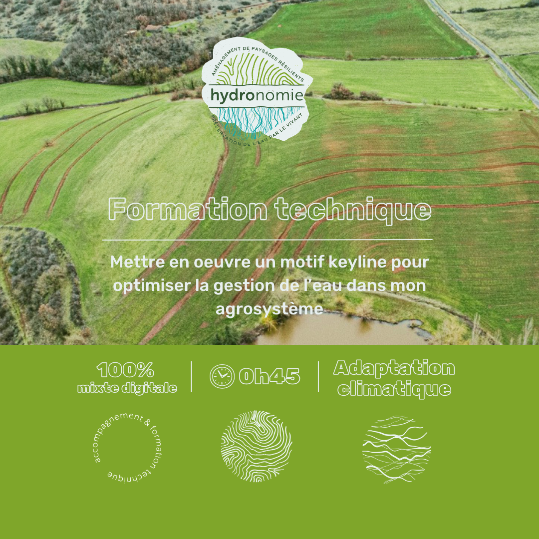 Mettre en oeuvre un motif keyline pour optimiser la gestion de l’eau dans mon agrosystème