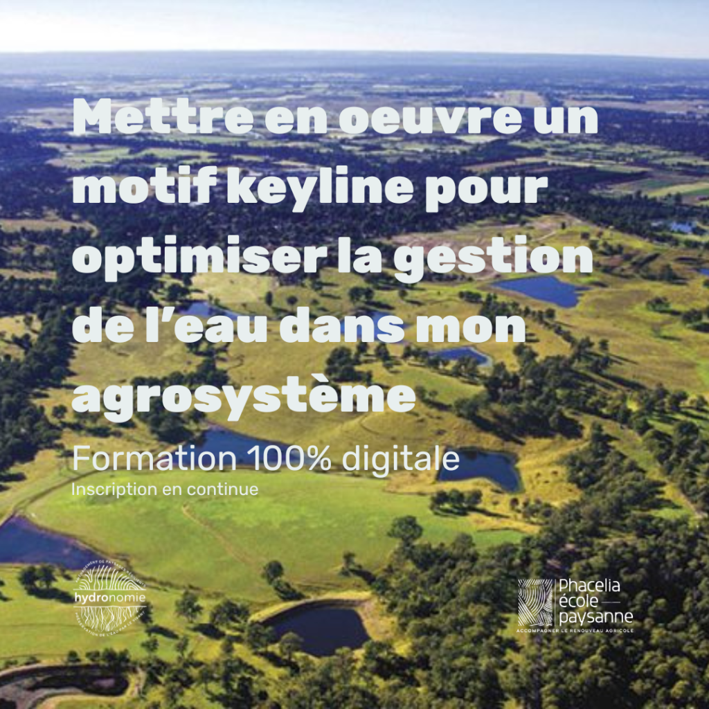 Mettre en oeuvre un motif keyline pour optimiser la gestion de l’eau dans mon agrosystème